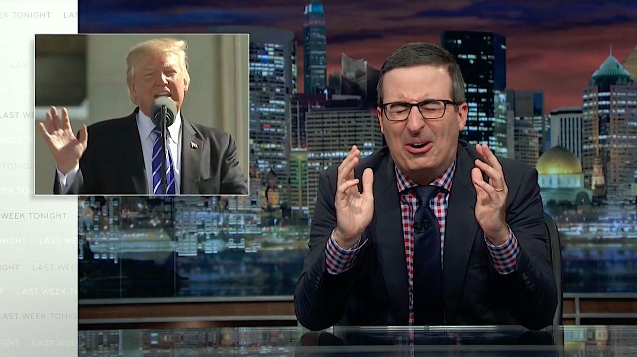 John Oliver grimaces at the idea of Ivanka Trump calling her father &amp;quot;daddy&amp;quot;