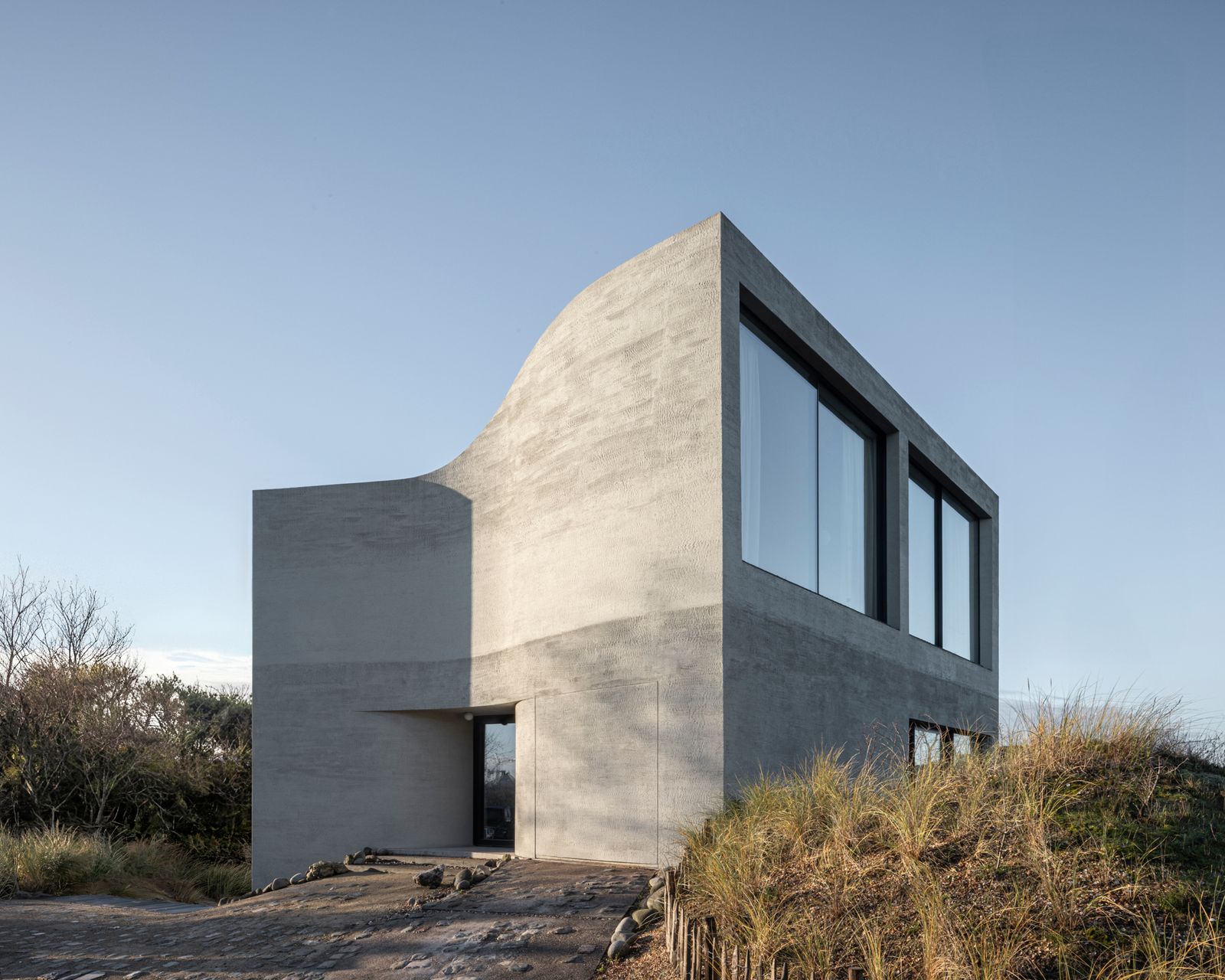 concrete house