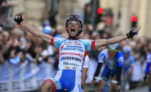 Fabio Felline (Androni Giocattoli -Venezuela) takes the win
