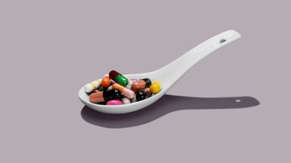 Spoonful of pills