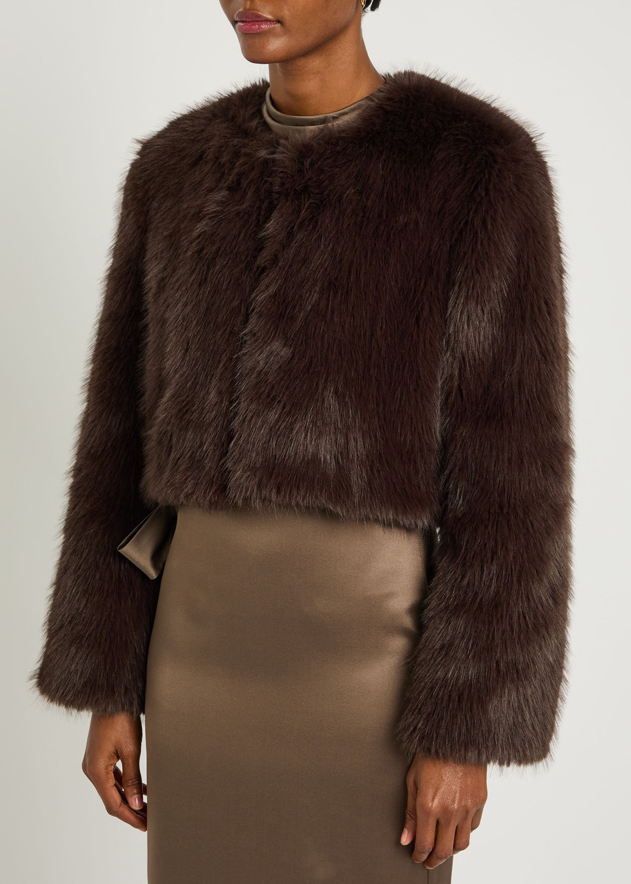 kashmira faux fur jacket
