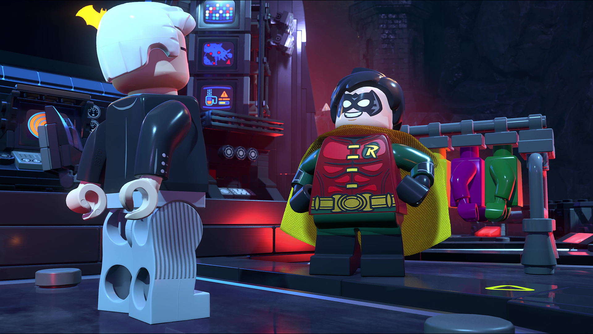 Lego Batman Legacy of the Dark Knight suits and costumes