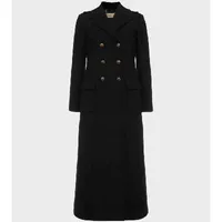 Bianca Wool Blend Military Coat&nbsp;