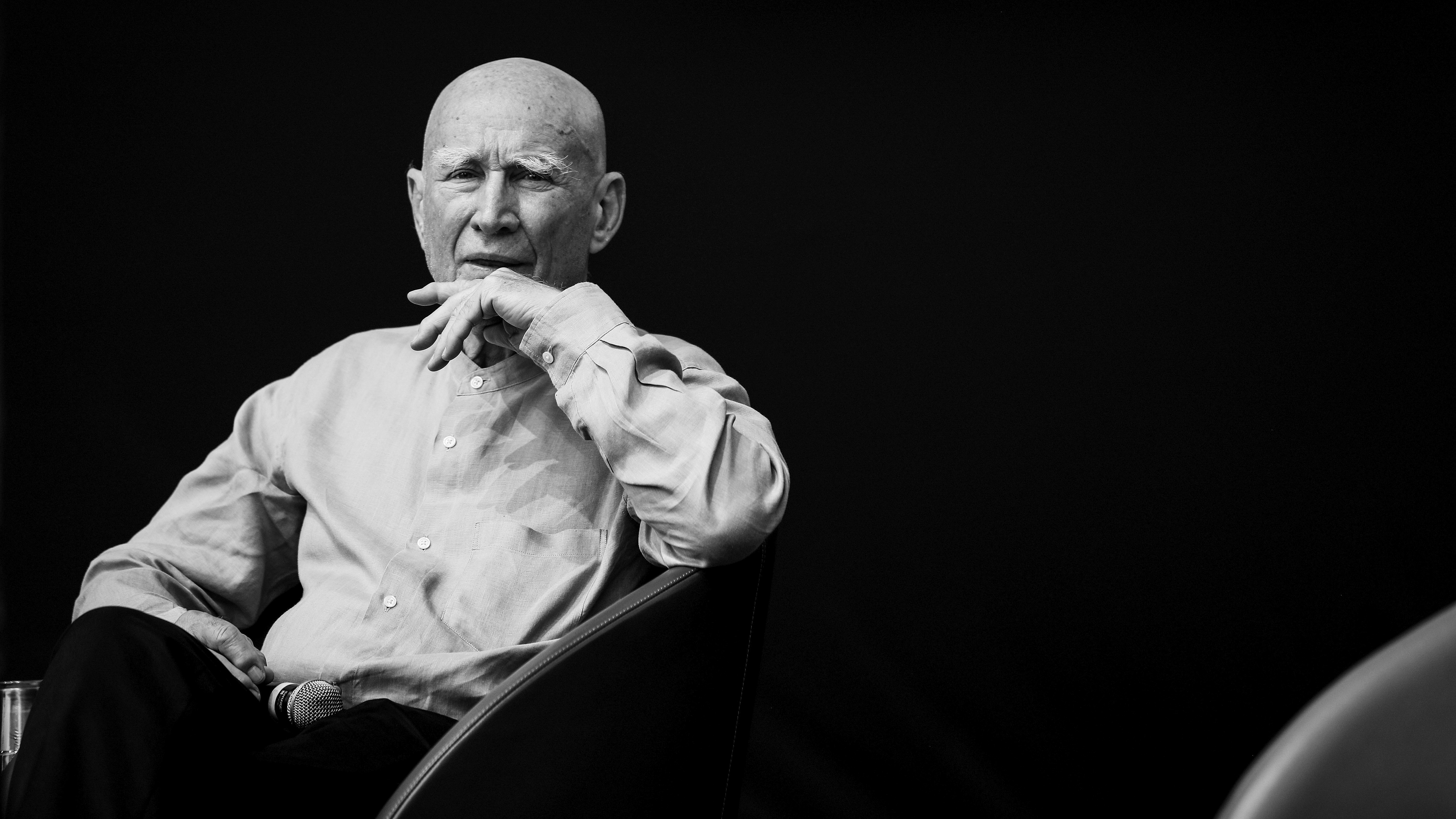 Sebastiao Salgado attends the"Sebastiao Salgado Amazonia" Exhibition Preview at Maxxi Museum on July 21, 2021 in Rome, Italy.
