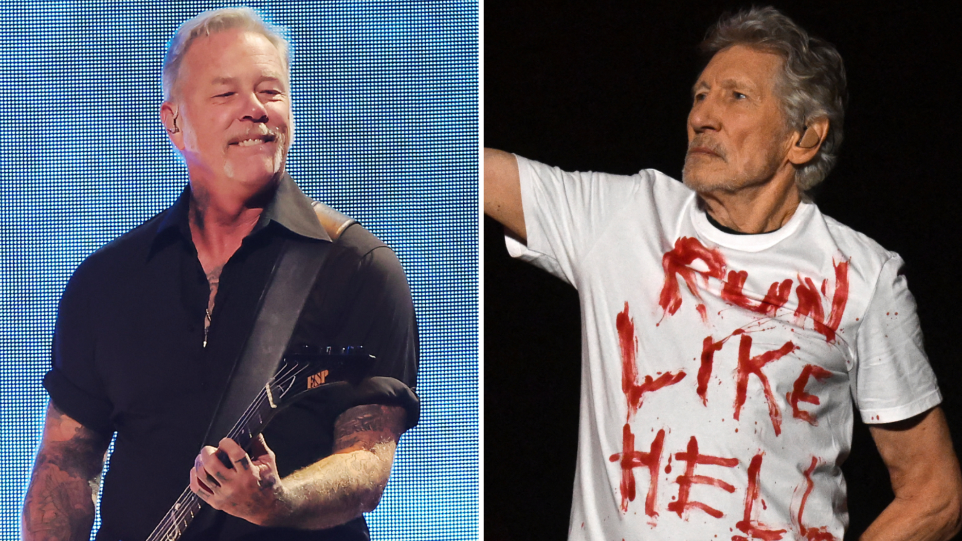 James Hetfield, Roger Waters
