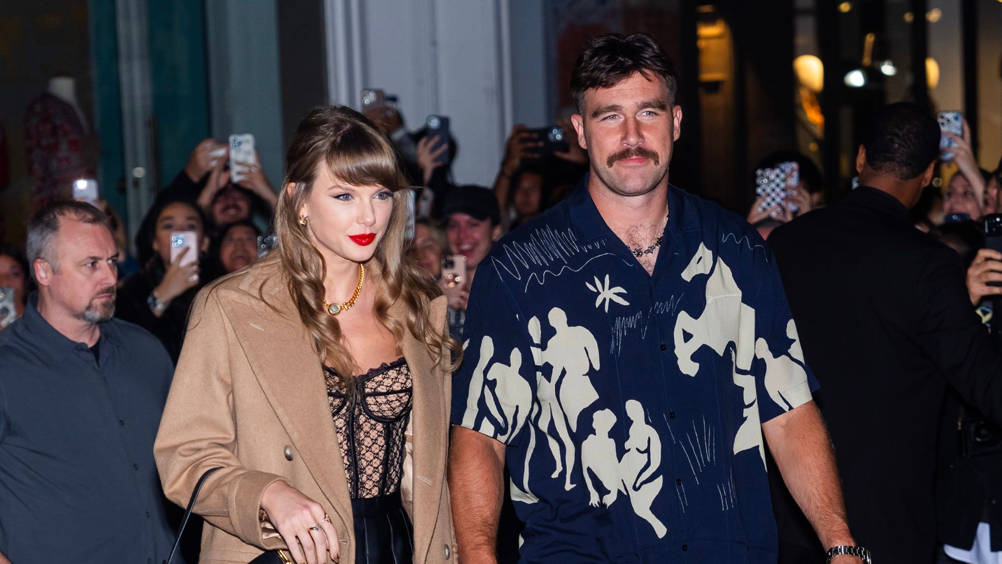 Taylor Swift and Travis Kelce in New York City