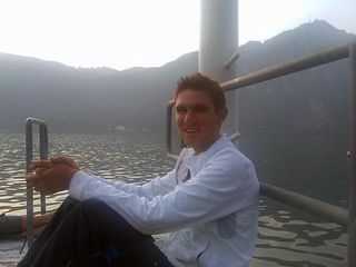 Hanging down the lago, enjoying beautiful Switzerland.