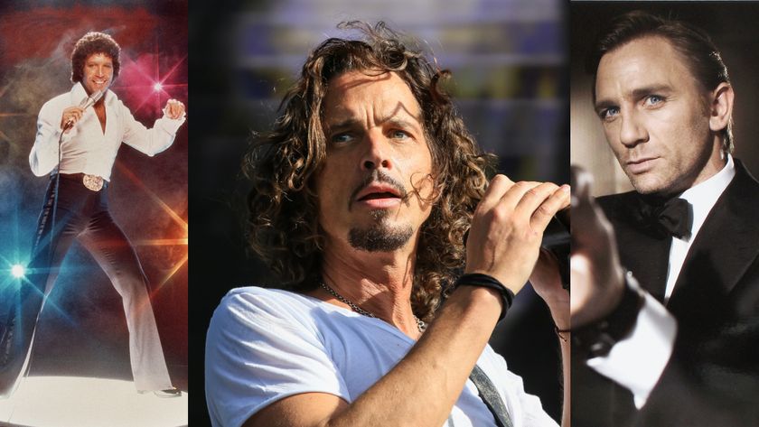 Tom Jones, Chris Cornell and Daniel Craig as James Bond