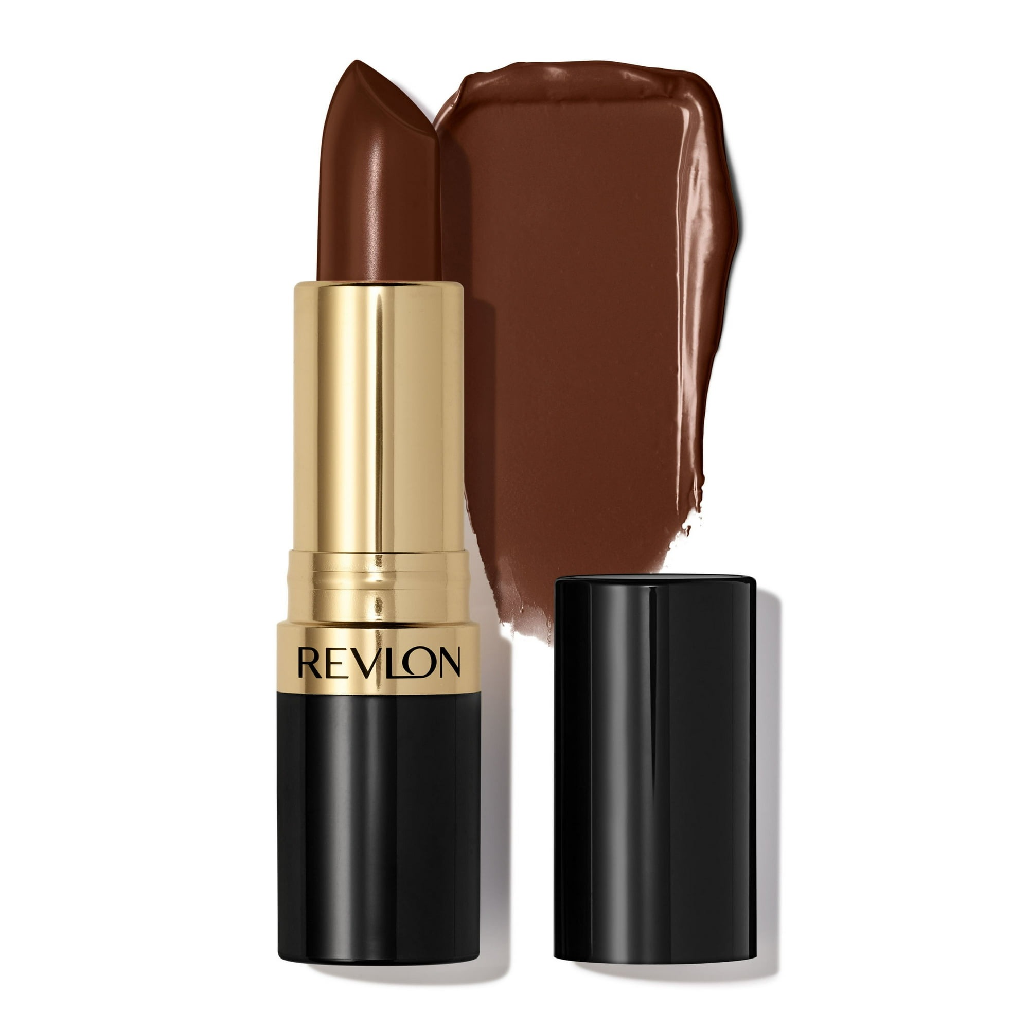 Revlon, Revlon Super Lustrous Creme Lipstick, Creamy Formula, 665 Choco-Liscous, 0.15 Oz