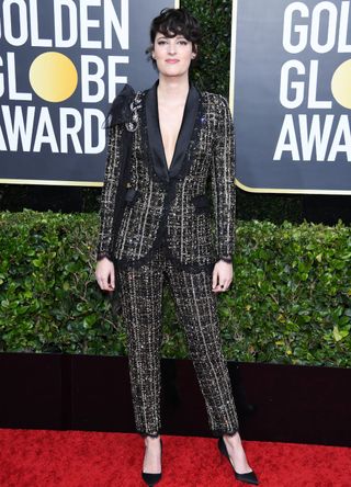 Phoebe Waller-Bridge attends the 77th Annual Golden Globe Awards