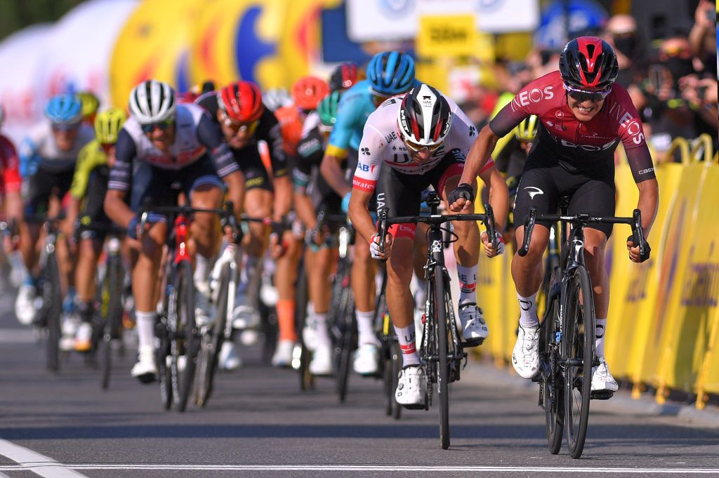 Richard Carapaz (Team Ineos) wins stage 3 of the 2020 Tour de Pologne