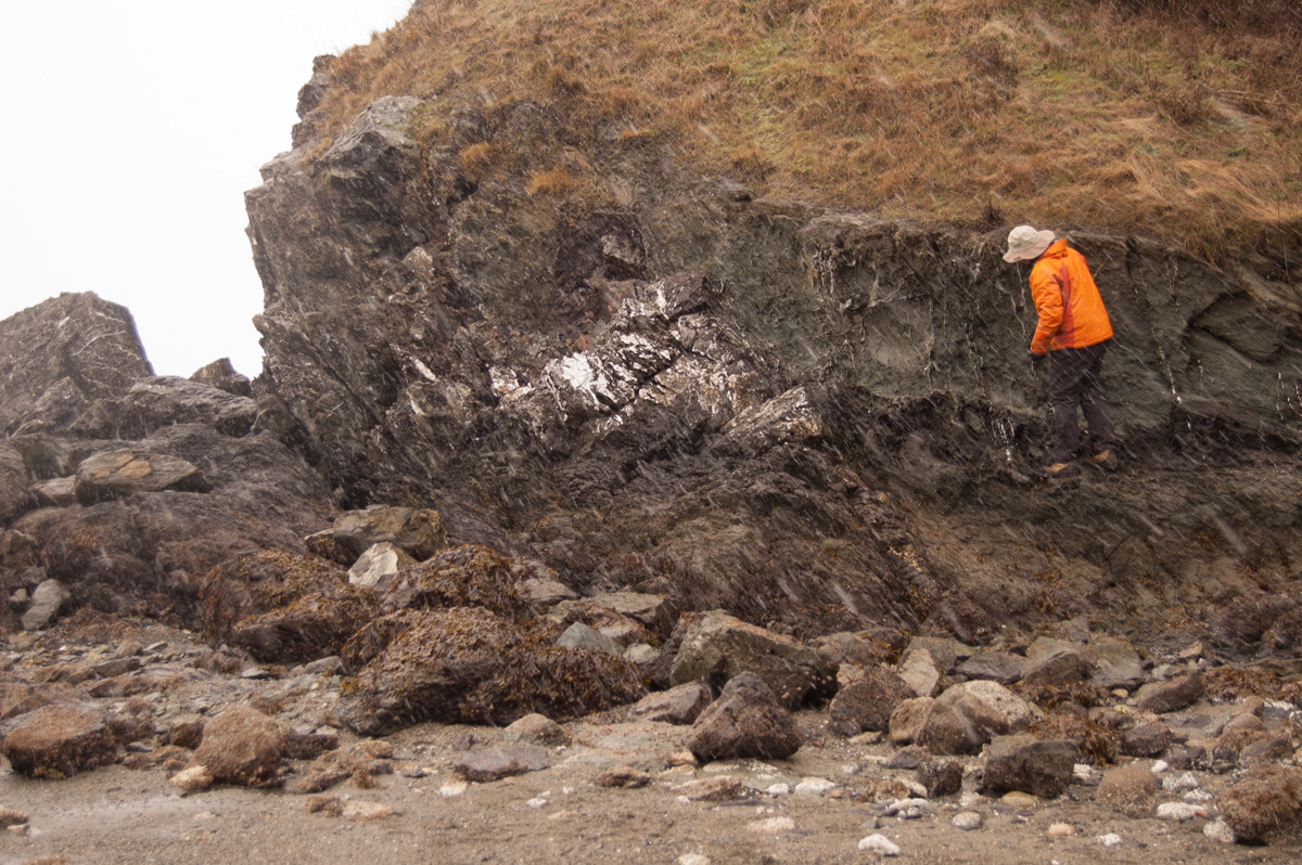 Outcrop at Davis Head in Washington State