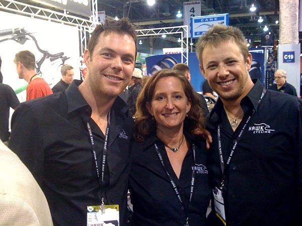 Travis Smith, Jewel Jauregui (sign language interpreter) and Adam Duvendeck