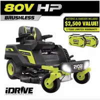 Up to $1000 off Select Riding Mowers
