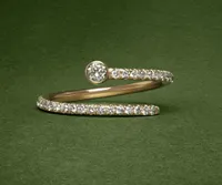 1972 Tennis Ring $2,800(£2,350) | Shiffon Co.