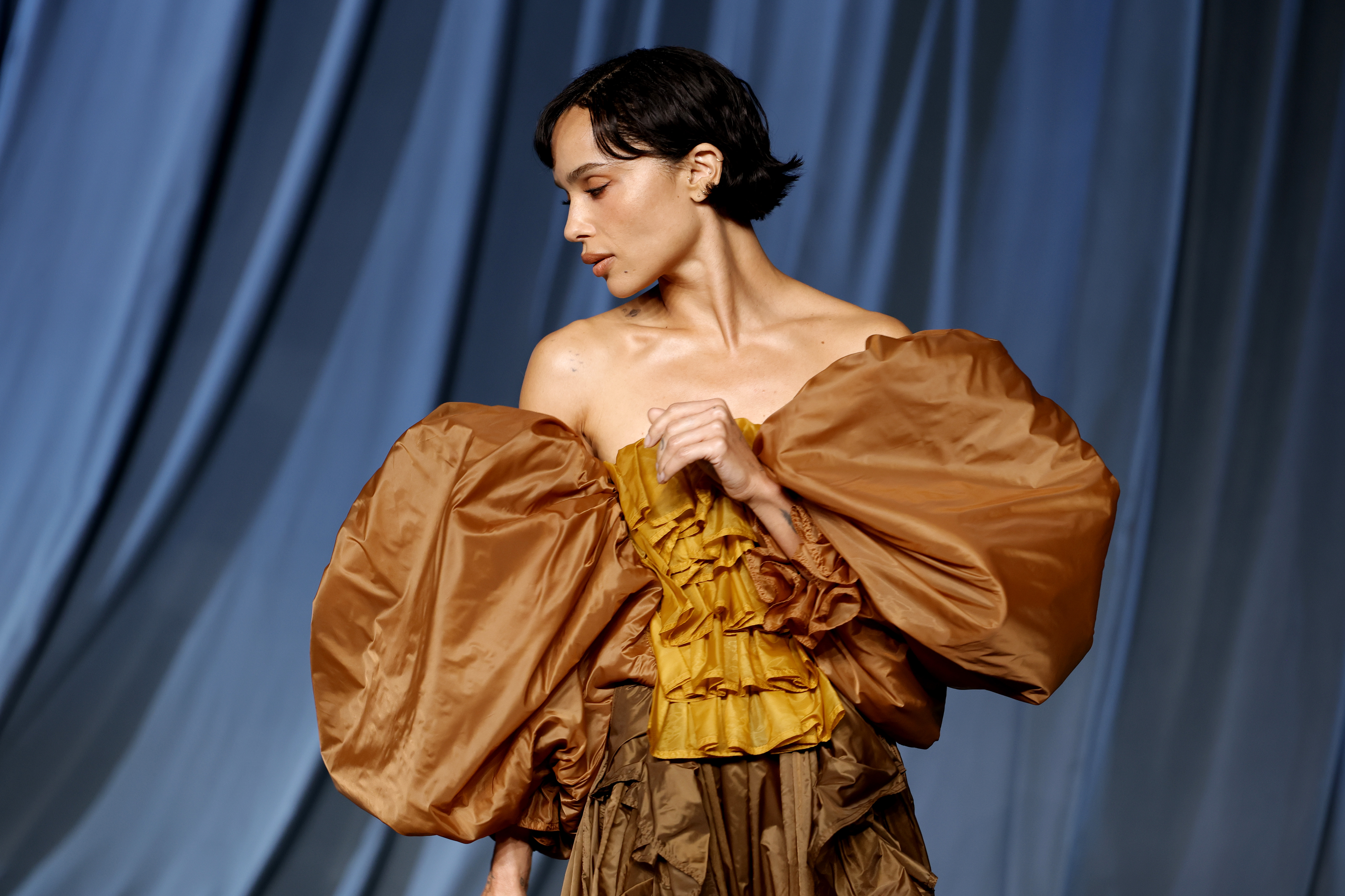 Zo&amp;euml; Kravitz attends the 5th Annual Academy Museum Gala at Academy Museum of Motion Pictures, on October 18, 2025 in Los Angeles, California.&amp;nbsp;