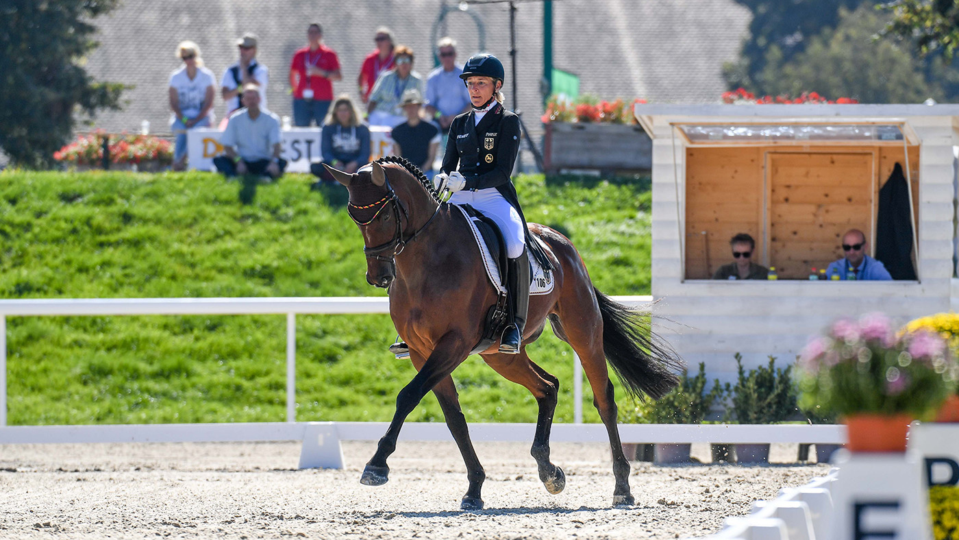 European Eventing Championships: Ingrid Klimke and SAP Hale Bob OLD