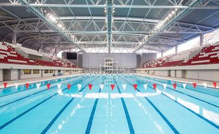 Indoor swimming pool of sports hub