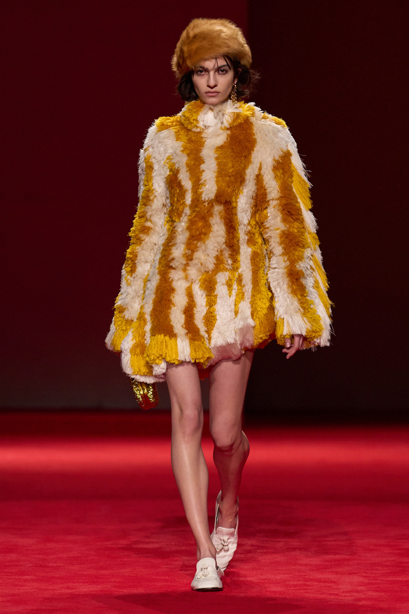 models on the Bottega Veneta Fall 2026 fashion show