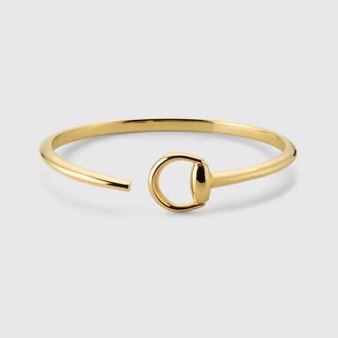 18k Horsebit Cuff Bracelet