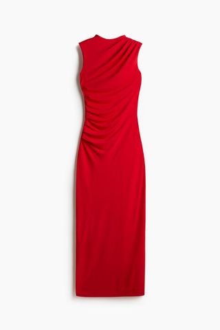 Draped Bodycon Dress