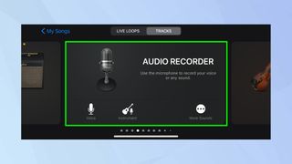 GarageBand Audio Recorder