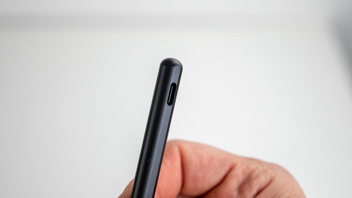 The TECNO Phantom V Pen up close