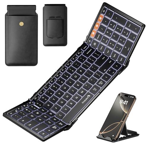 ProtoArc Backlit Foldable XK01 Keyboard