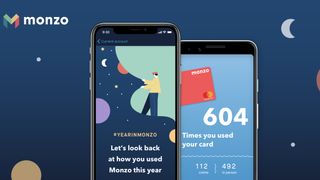 Monzo automated marketing email year in review