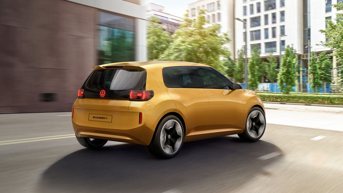 Compact, four-square and familiar, VW’s ID.EVERY1 Concept previews a new small EV