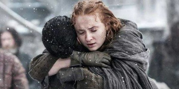 game of thrones sansa jon reunion