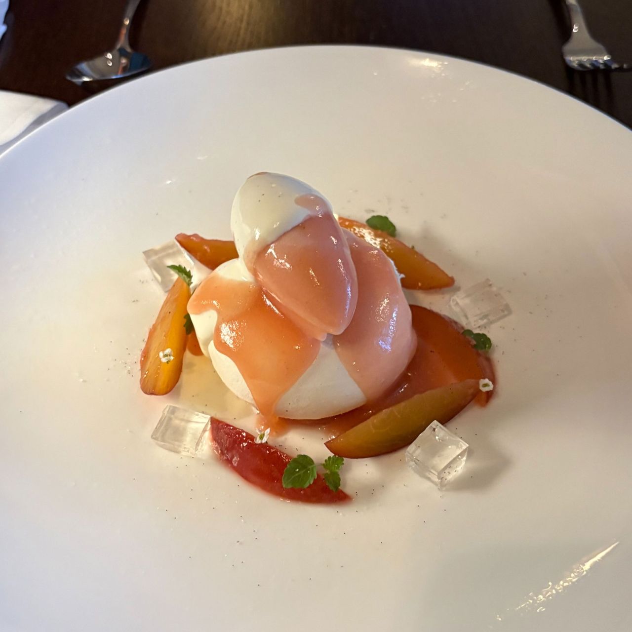 Dumbleton Hall food