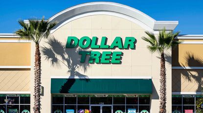 Dollar Tree store exterior and sign.