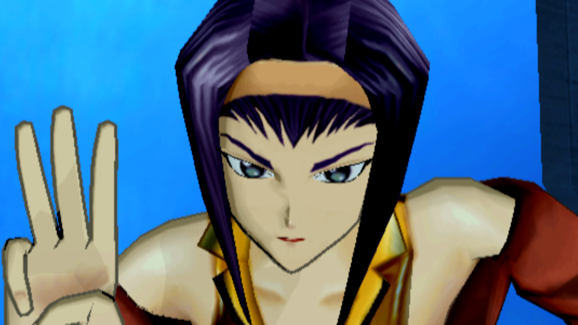 Faye in Cowboy Bebop: Serenade of Reminiscence