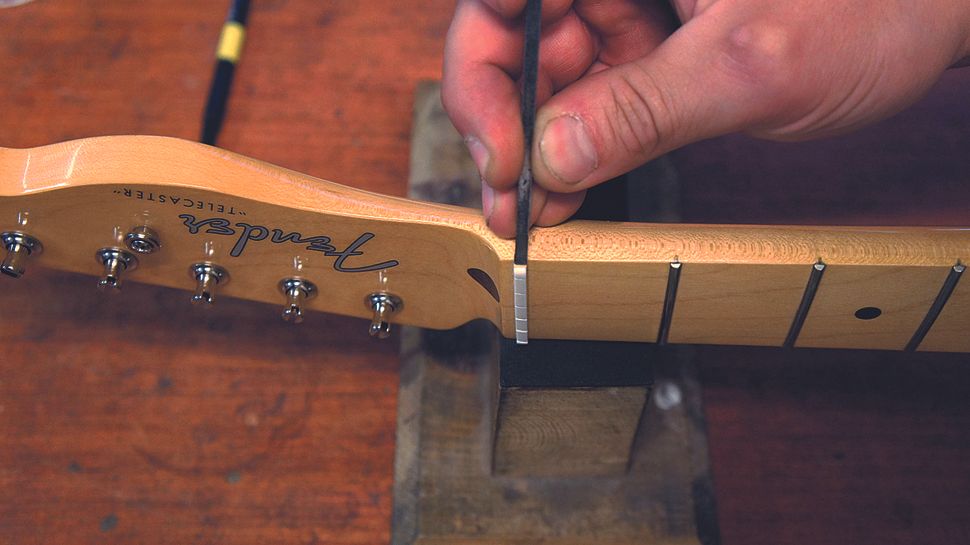 How to make a bone guitar nut MusicRadar