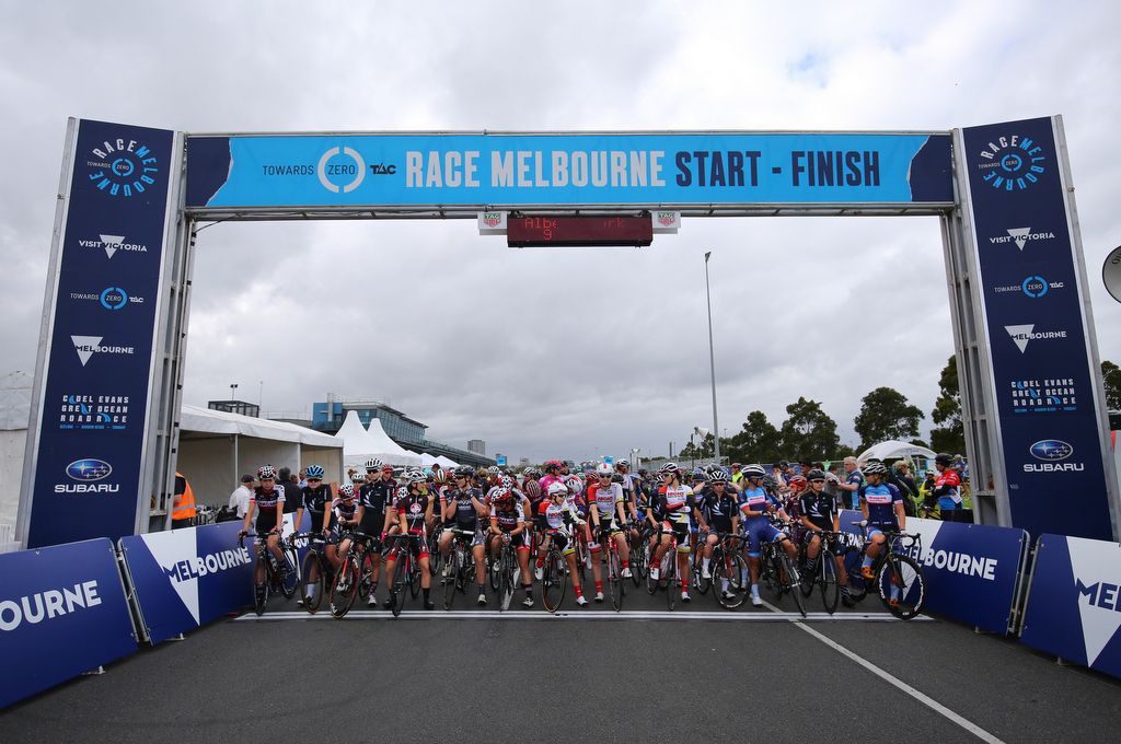 The first edition of the race about to get underway