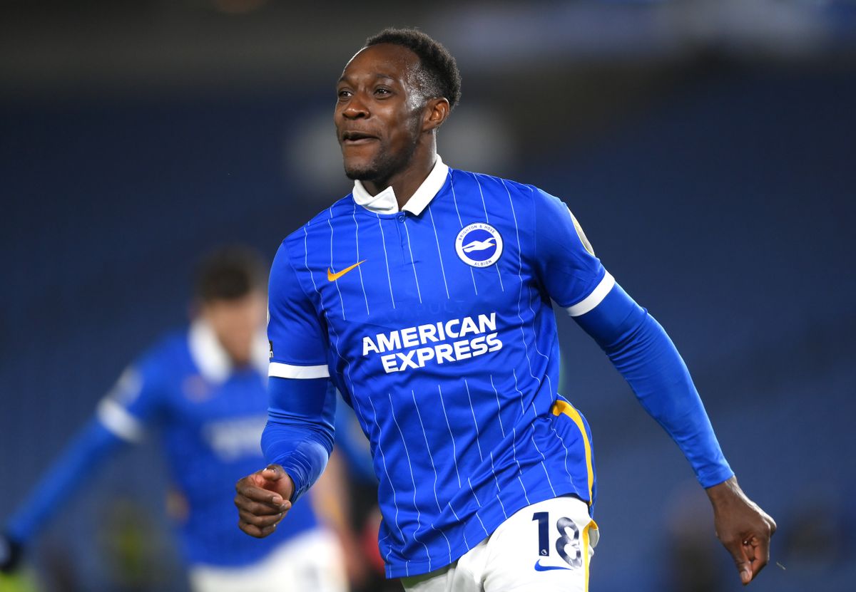 Brighton striker Danny Welbeck