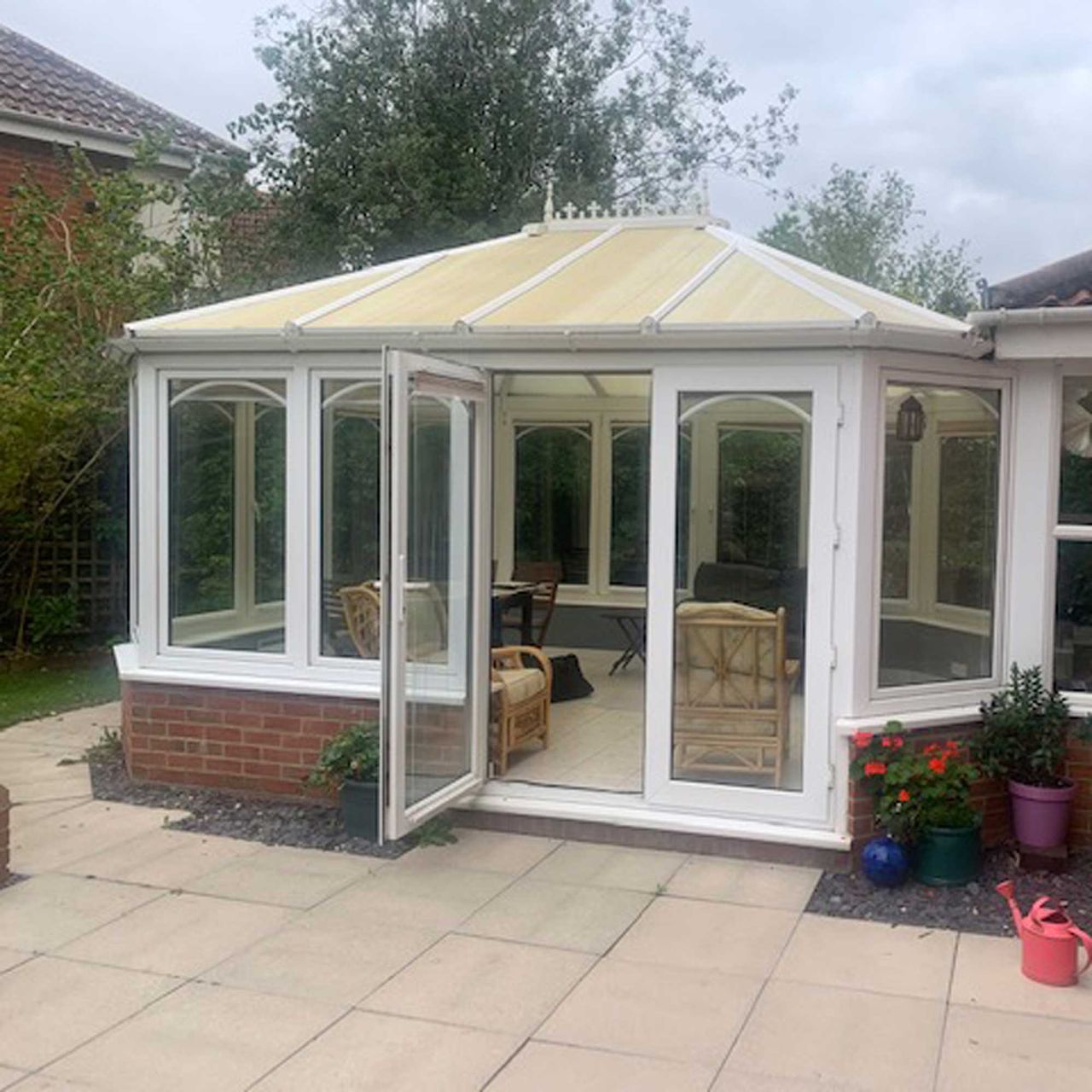 old conservatory