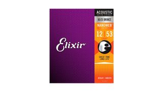 Best cordas de guitarra acústica: Elixir 8020 Bronze com Nanoweb