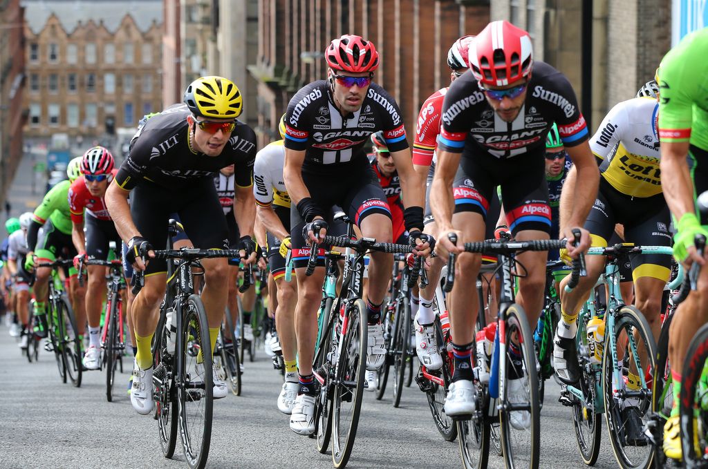 Tom Dumoulin (Giant-Alpecin) in the peloton