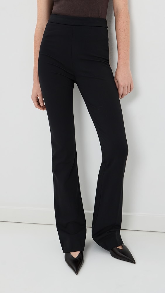 Zip-Back Gracie Pants - Black