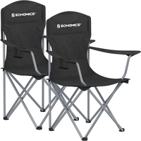 SONGMICS Set of 2 Folding Camping Chairs:&nbsp;was £43.99, now £31.44 at Amazon (save £12)