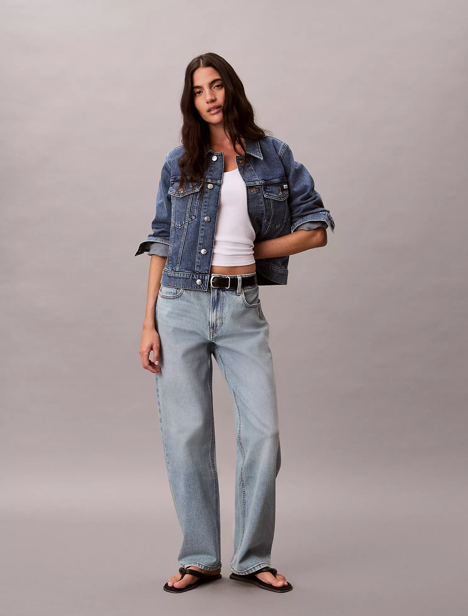 Calvin Klein, 90s Straight Jeans (Was $99)