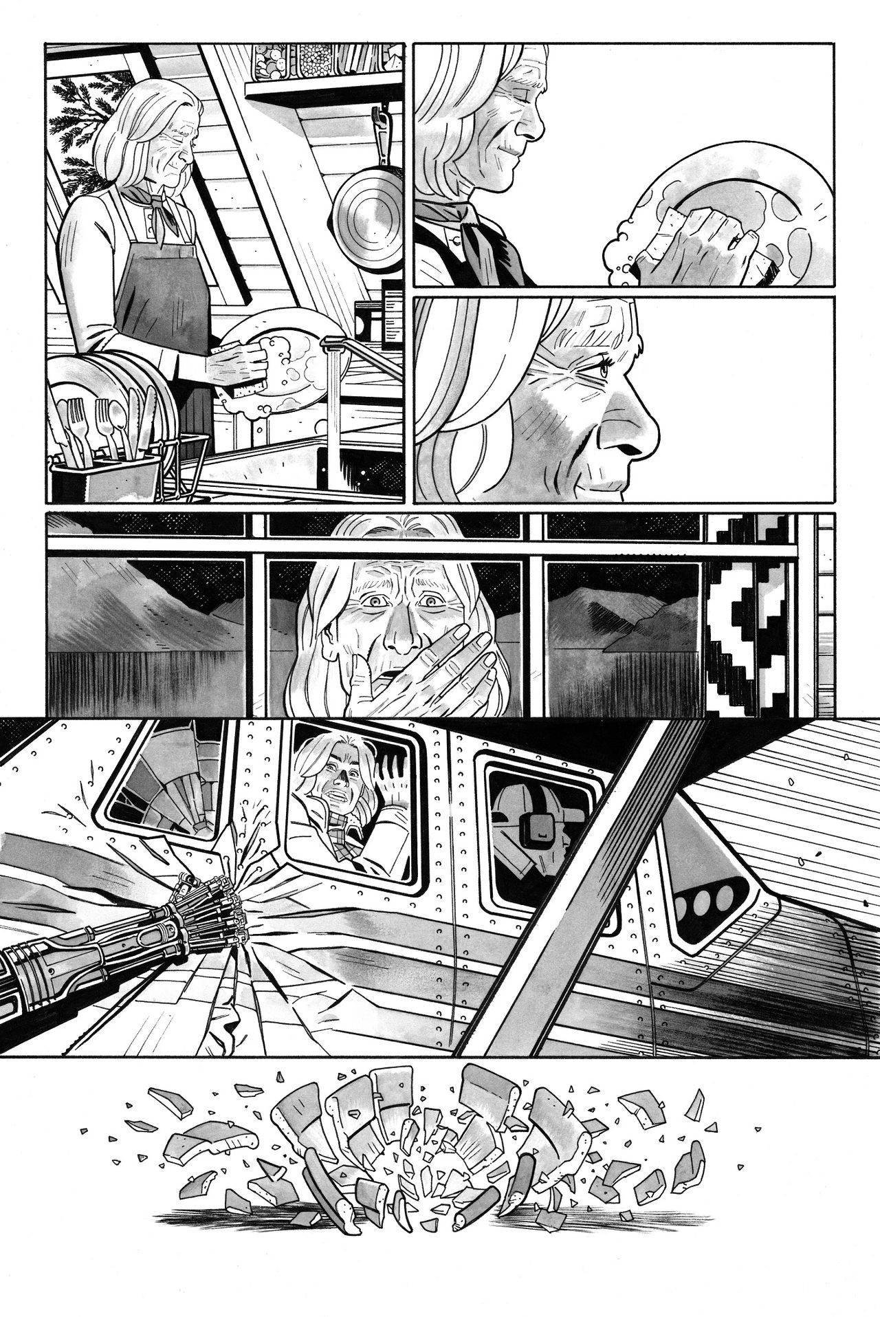 Art from The Terminator #1.