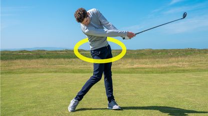 What is connection in the golf swing?