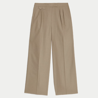 Autograph Pure Wool Wide Leg Trousers