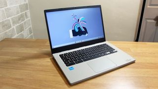 The Acer Chromebook Vero on a desk