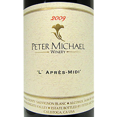 Peter Michael Winery L'Apr&Atilde;&uml;s Midi 2009