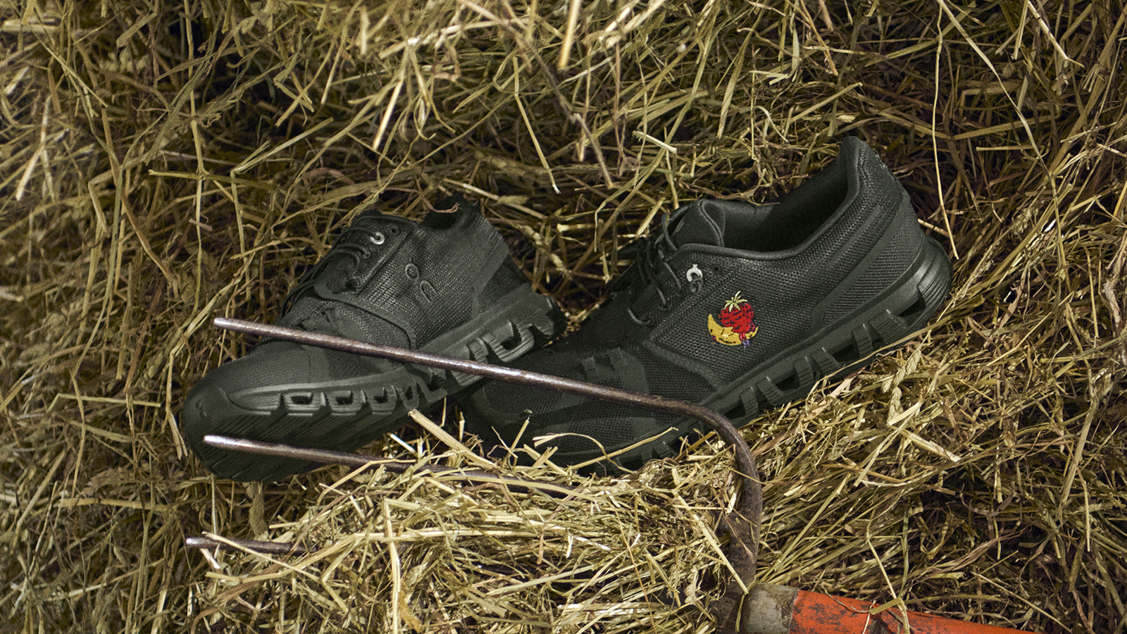 On x Sky High Farm Goods capsule collection featured on models