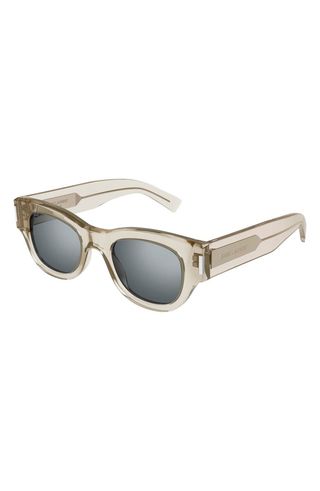 49mm Cat Eye Sunglasses